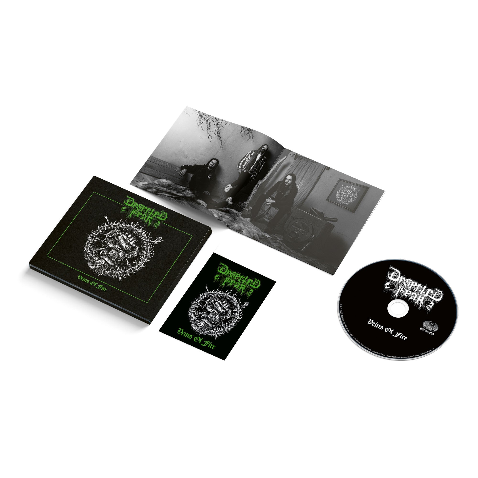 Deserted Fear - Veins Of Fire (CD)