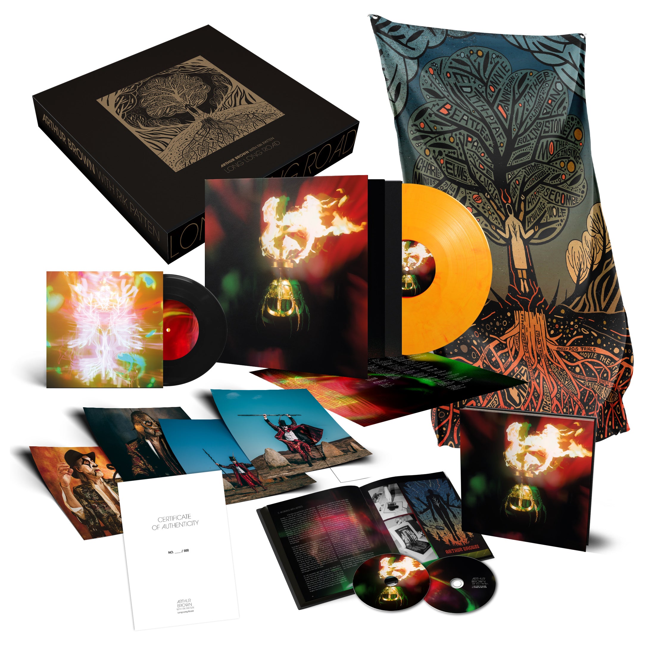 Arthur Brown - Long Long Road (Complete Box - Orange marble)