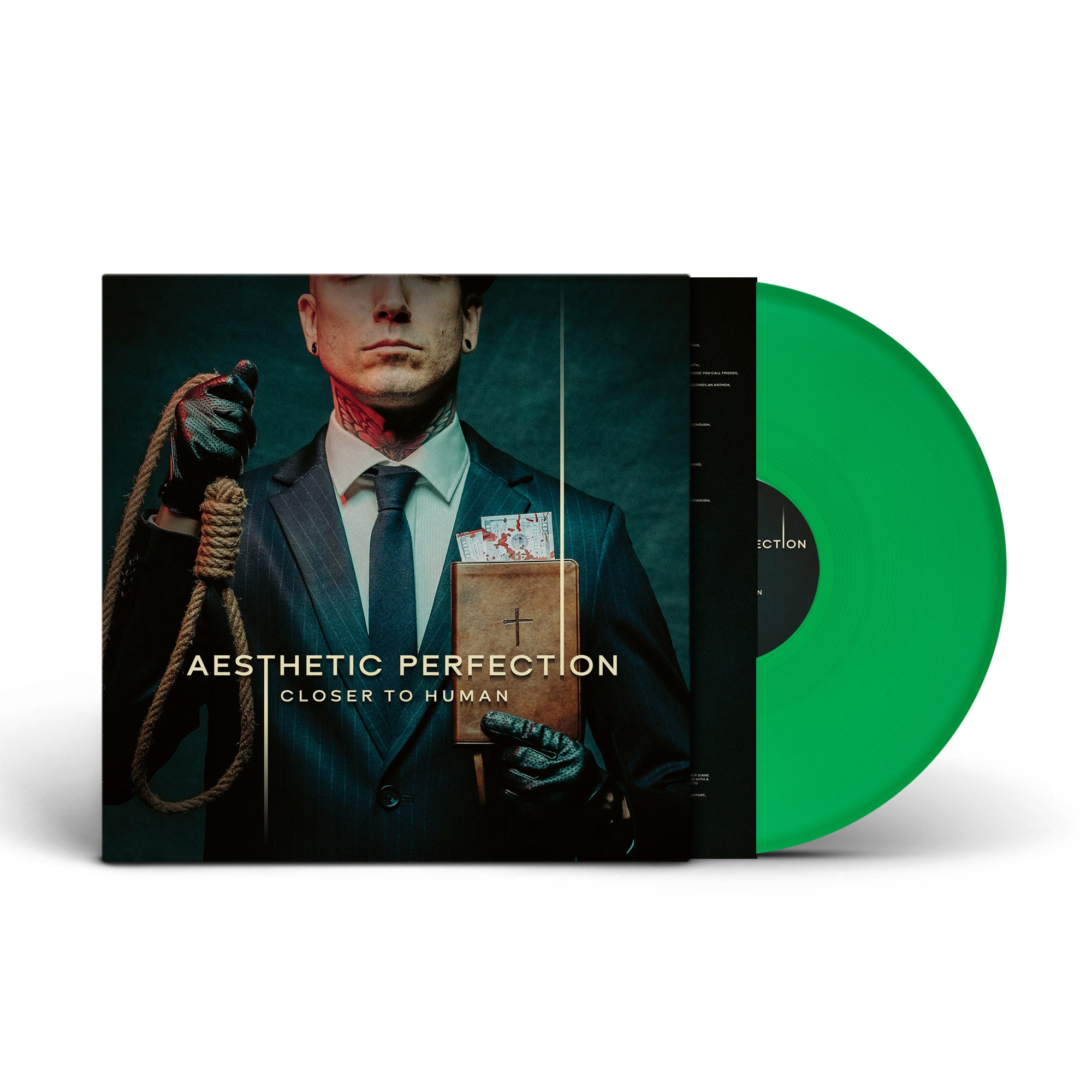 Aesthetic Perfection - Closer to Human (Vinyl LP - Light Green Transparent)