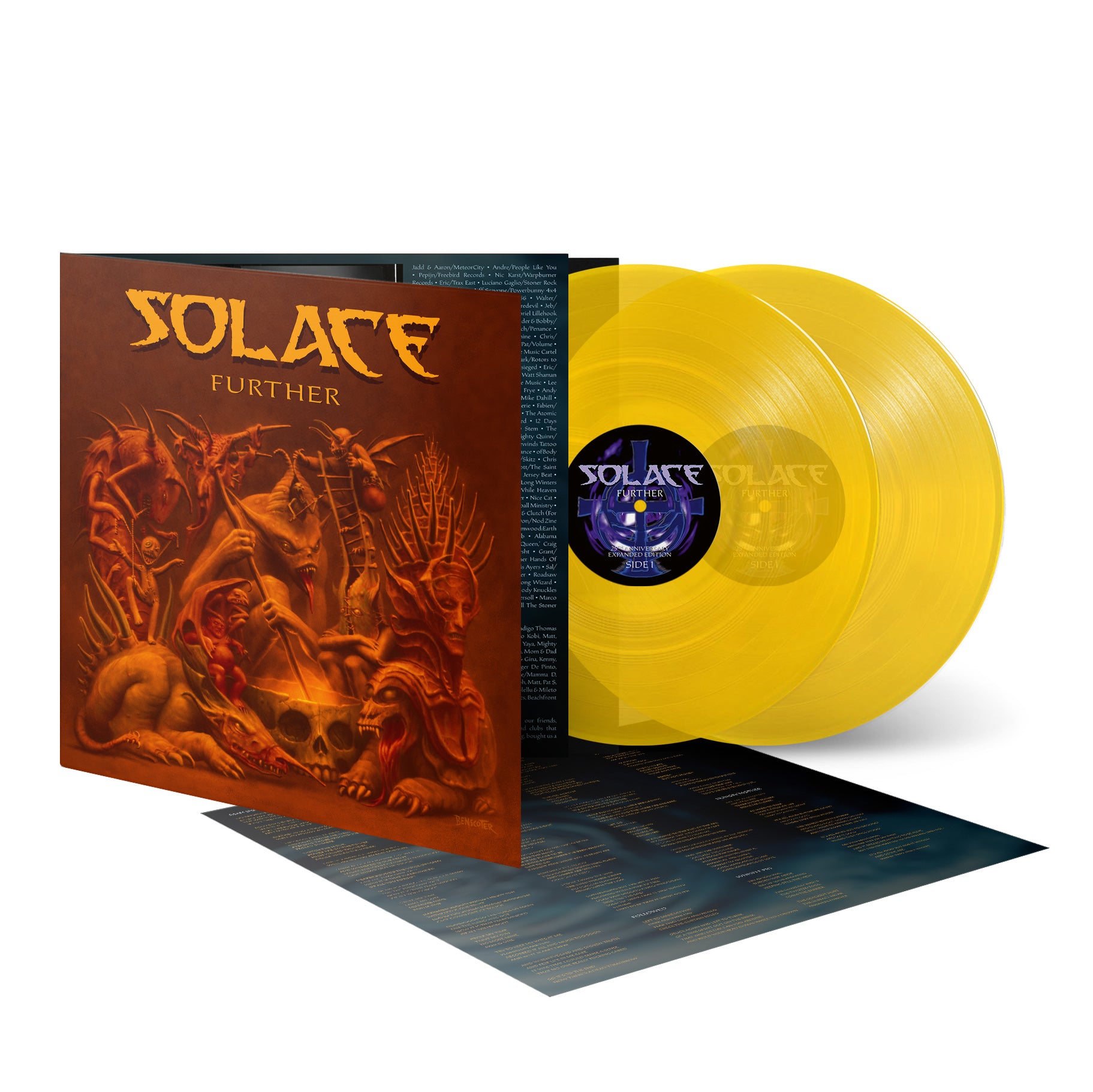 Solace - Further (Vinyl 2-LP Gatefold - Sun Yellow)