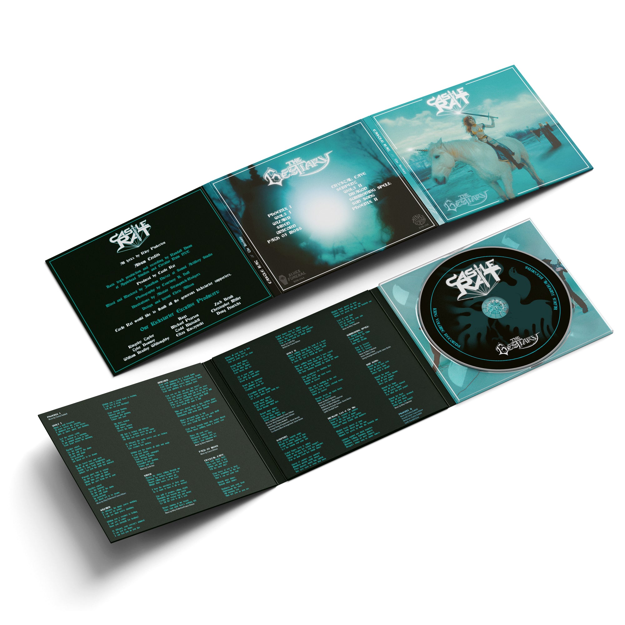 Castle Rat - The Bestiary (CD Digipak)