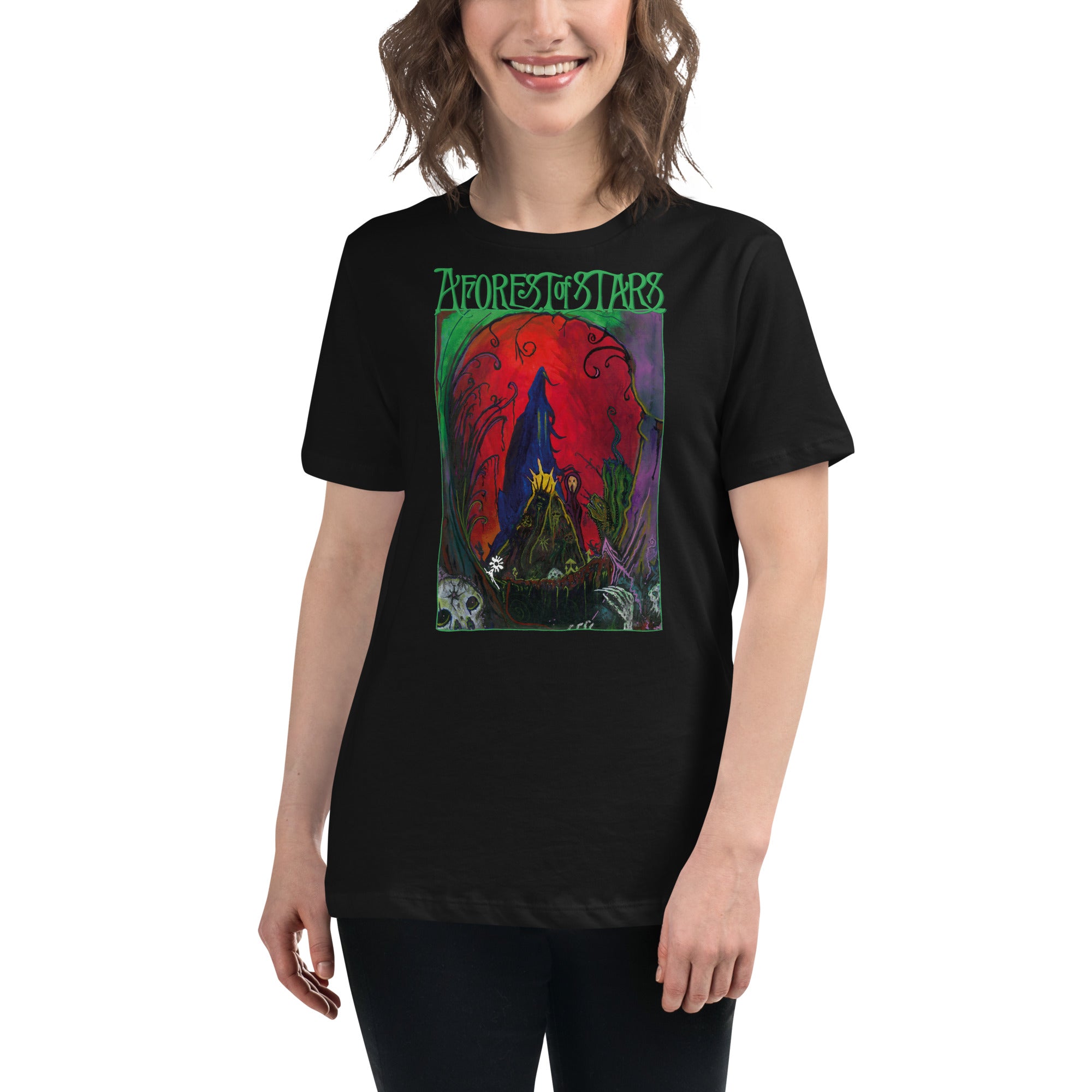 A Forest Of Stars - Stack Overflow In Corpse Pile Interface (women's relaxed t-shirt)