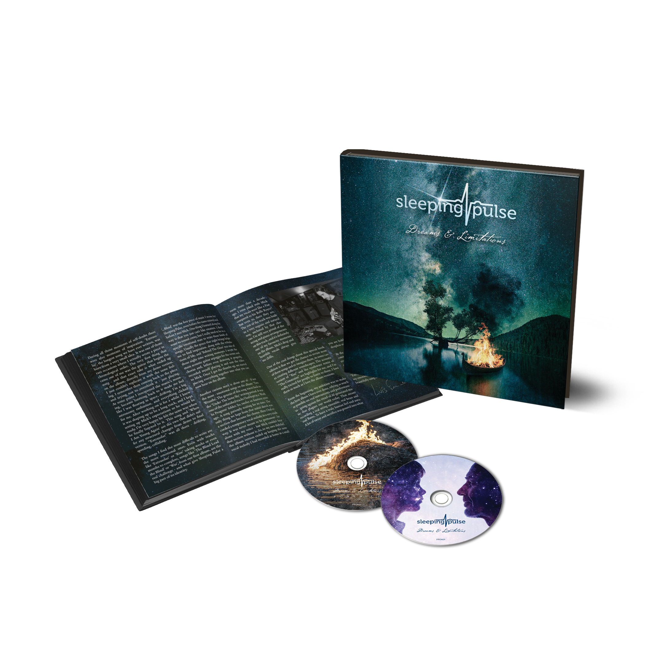 Sleeping Pulse - Dreams & Limitations (Artbook 2-CD)