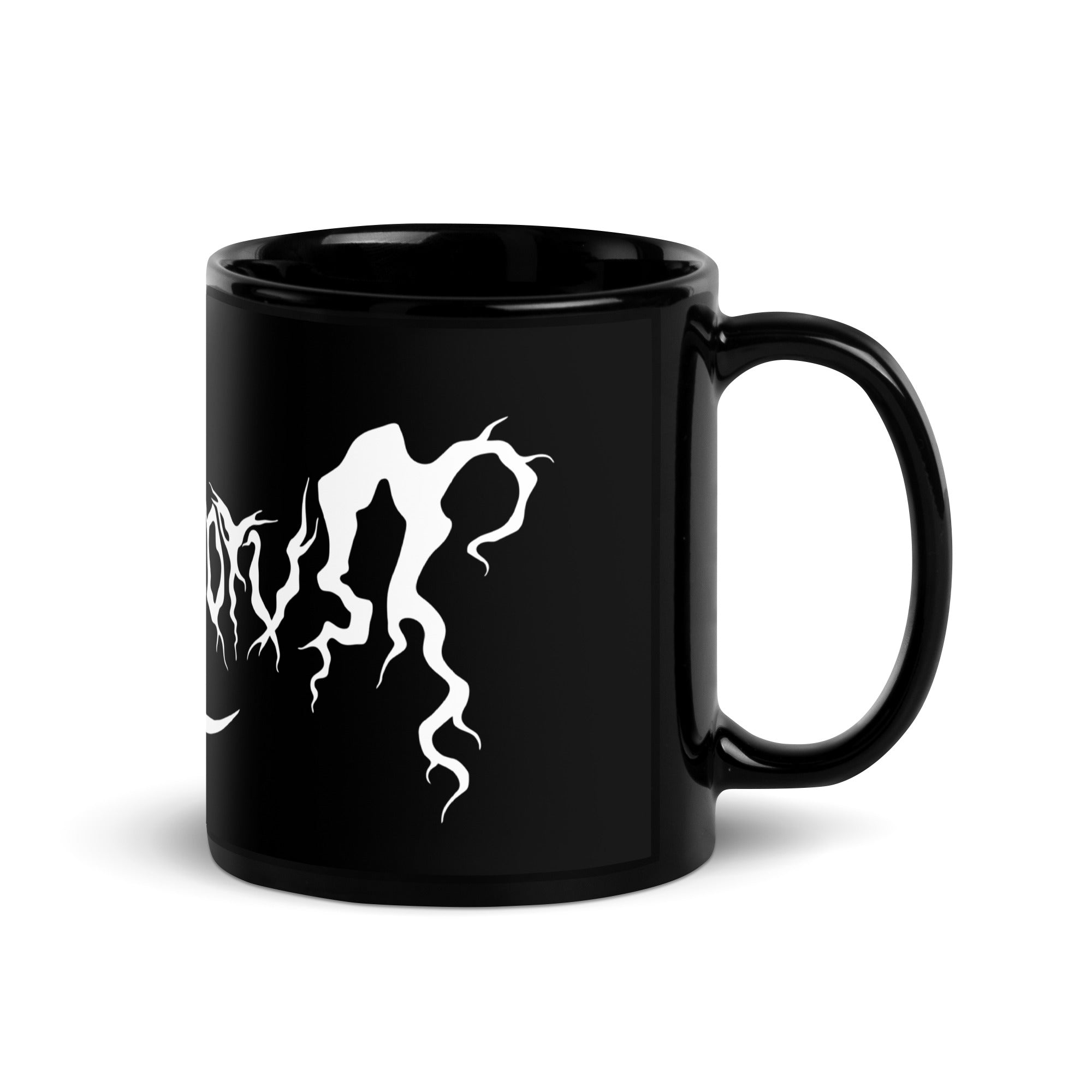 Dymna Lotva - Logo (Black Glossy Mug)