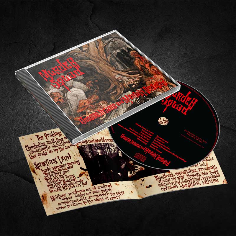 Murder Squad - Unsane, Insane and Mentally Deranged (CD)