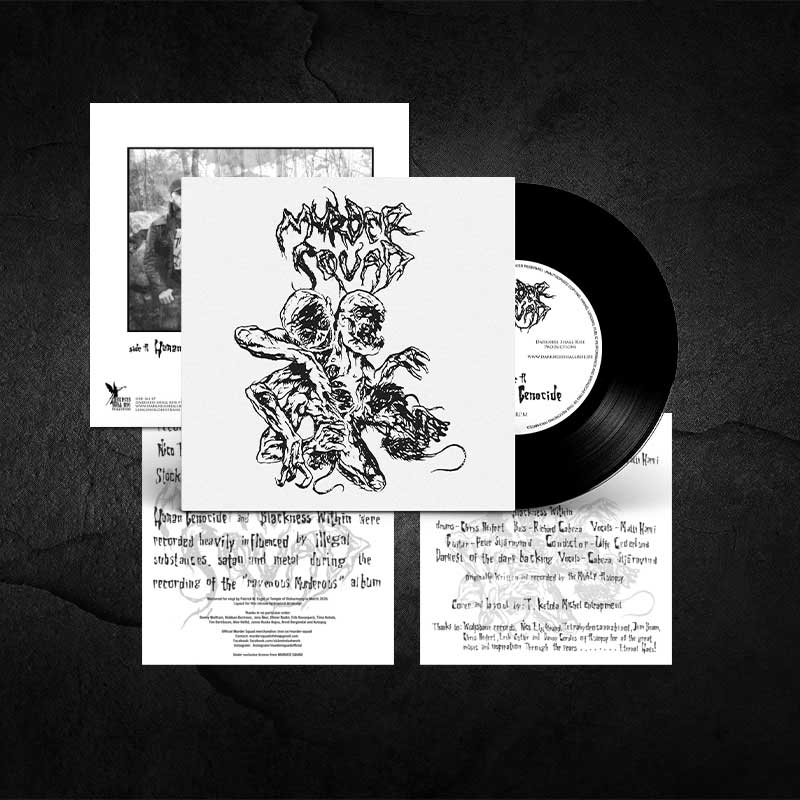 Murder Squad - Human Genocide / Blackness Within (Vinyl 7")