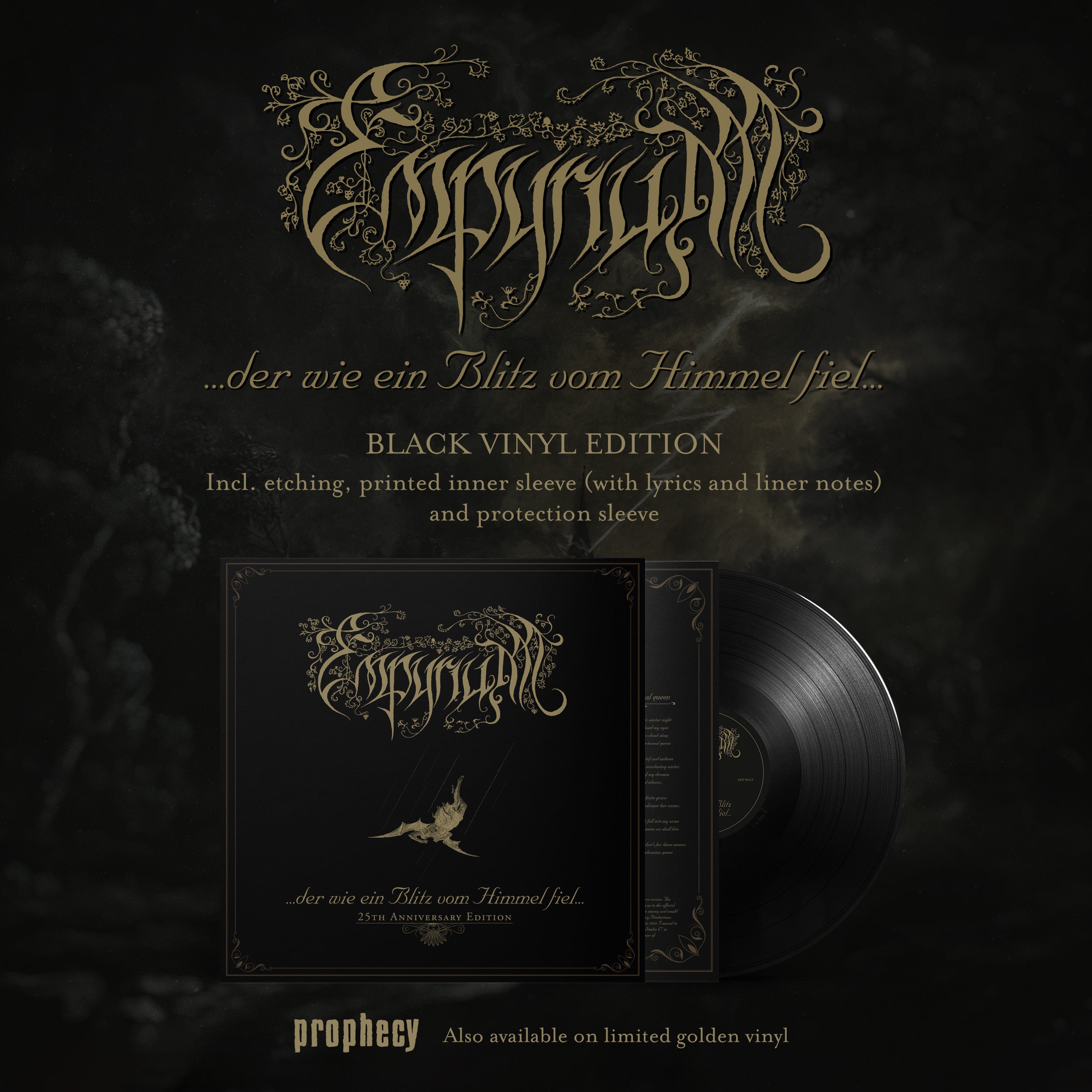 Empyrium - Der Wie Ein Blitz Vom Himmel Fiel (Vinyl LP - Black)
