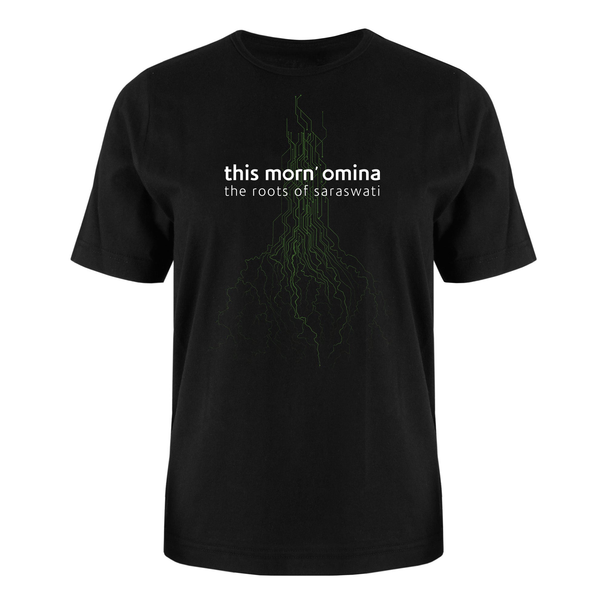This Morn' Omina - The Roots Of Saraswati (T-Shirt - black)