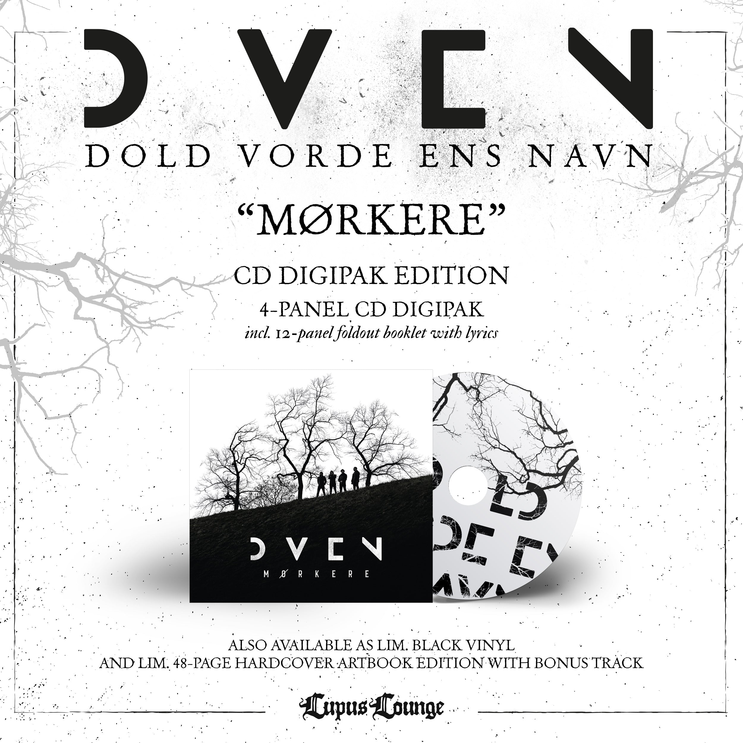 Dold Vorde Ens Navn - Mørkere (CD Digipak)