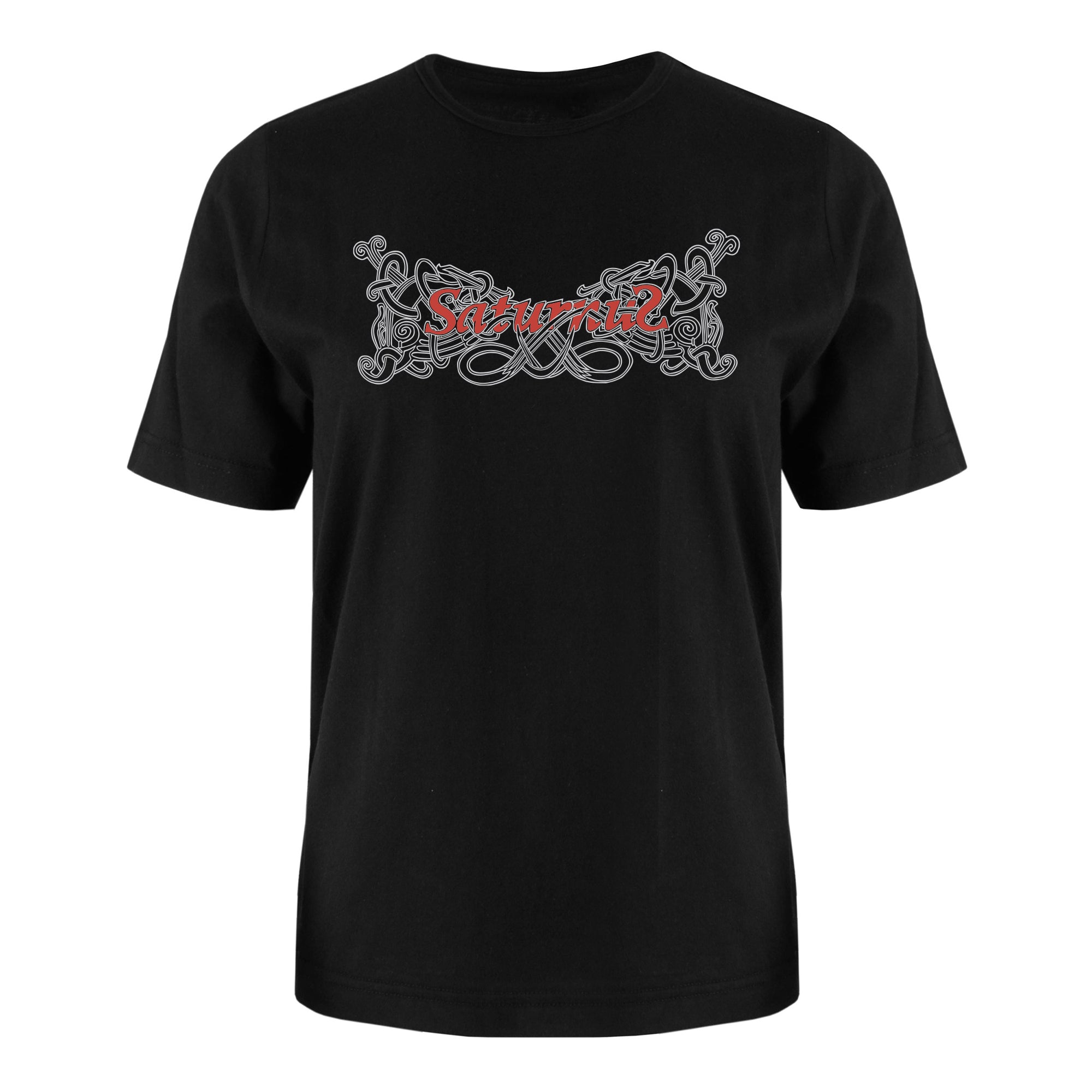 Saturnus - Logo (T-Shirt - black)