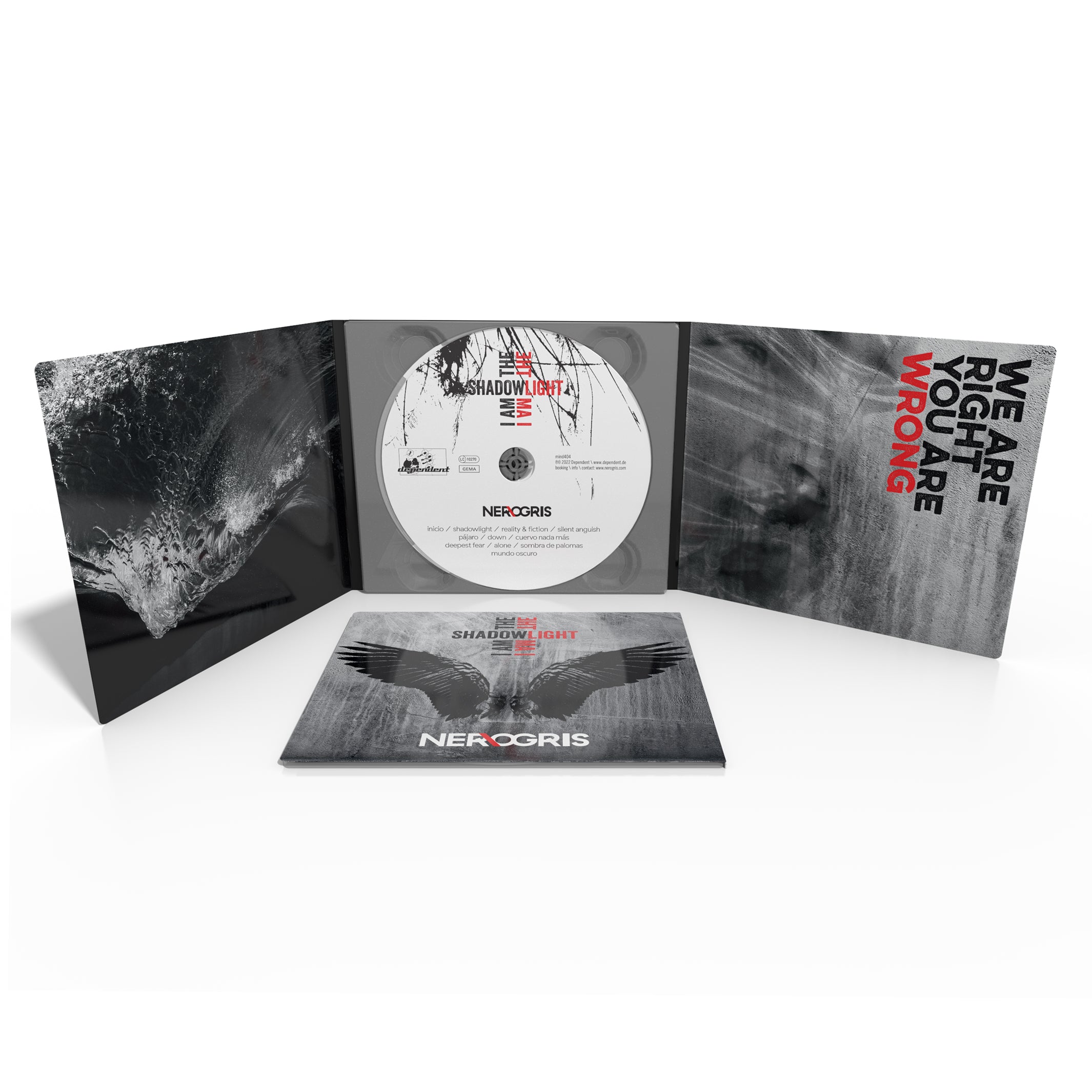 NER\OGRIS - I Am The Shadow - I Am The Light (CD Digipak)