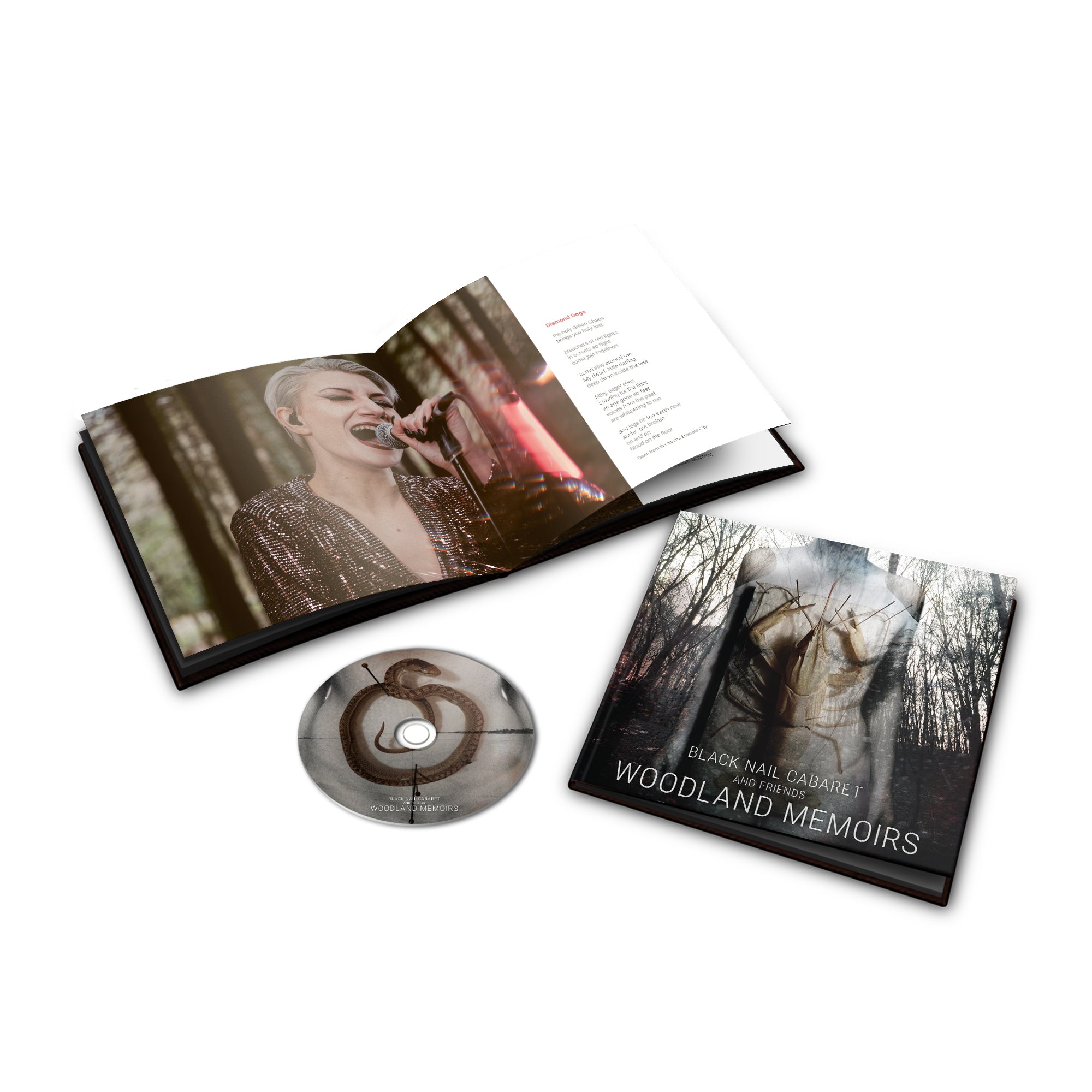 Black Nail Cabaret - Woodland Memoirs (Artbook CD)