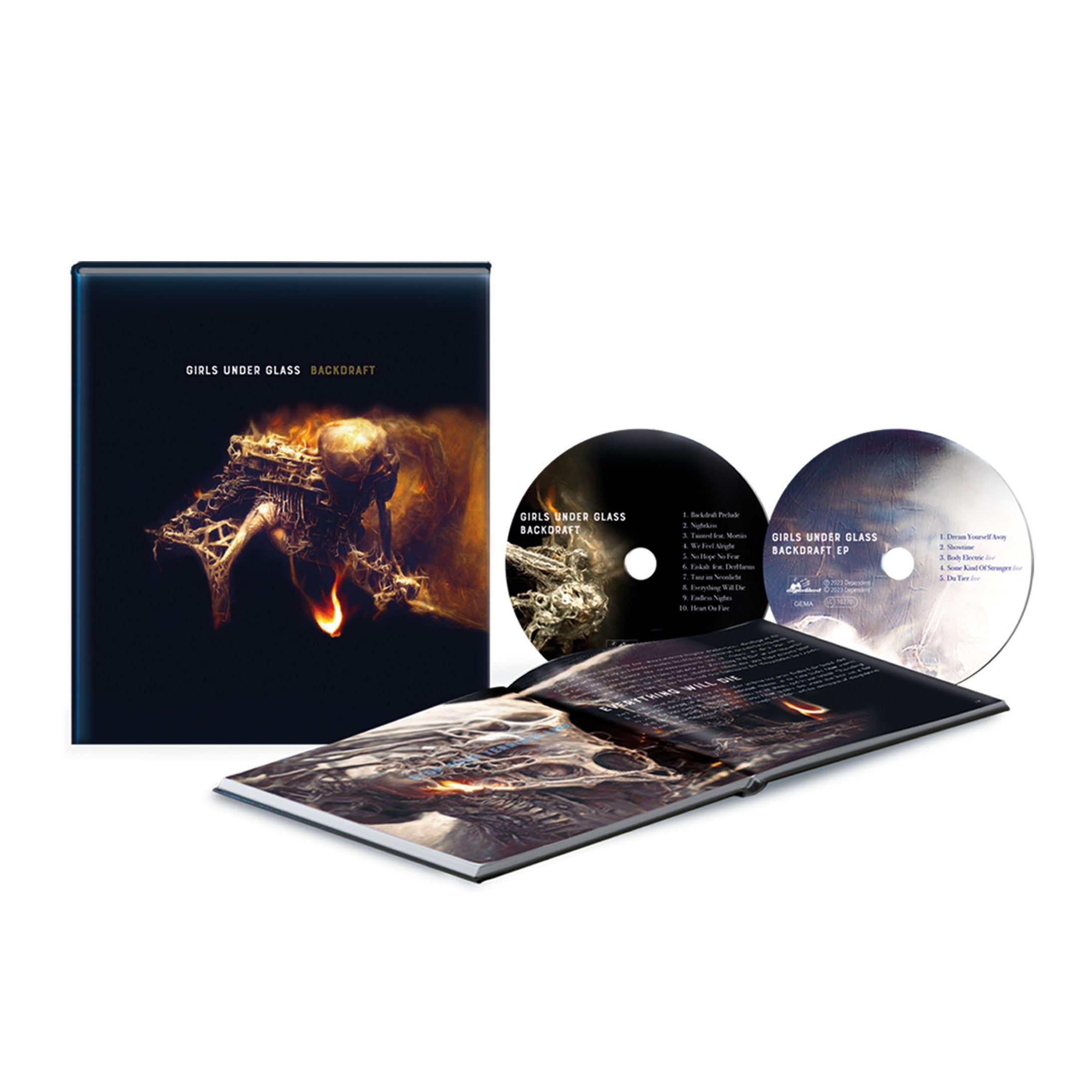 Girls Under Glass - Backdraft (Artbook 2-CD)