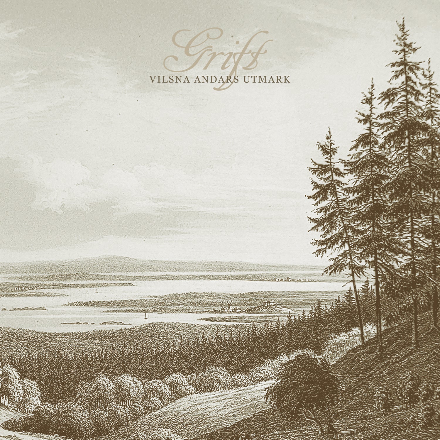Grift - Vilsna andars utmark (Vinyl 7" - Black)