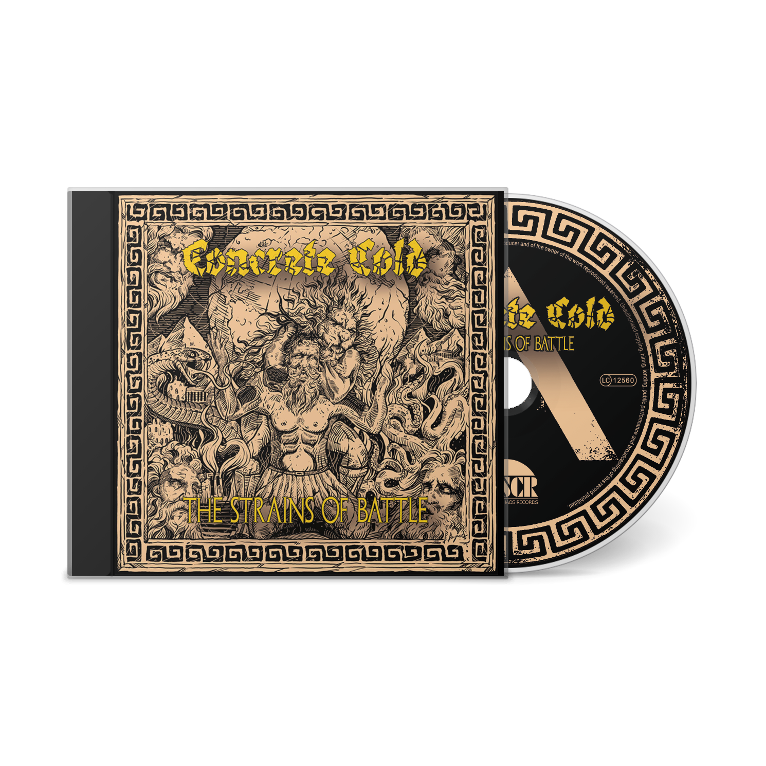 Concrete Cold - The Strains Of Battle (CD)