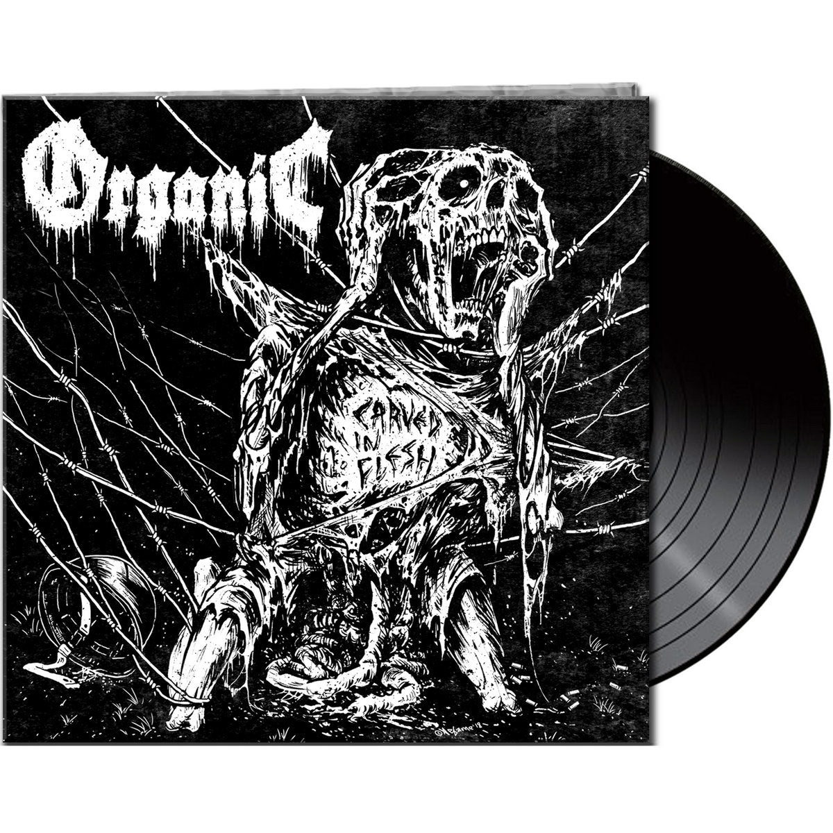 Organic - Carved In Flesh (Vinyl LP - Black)