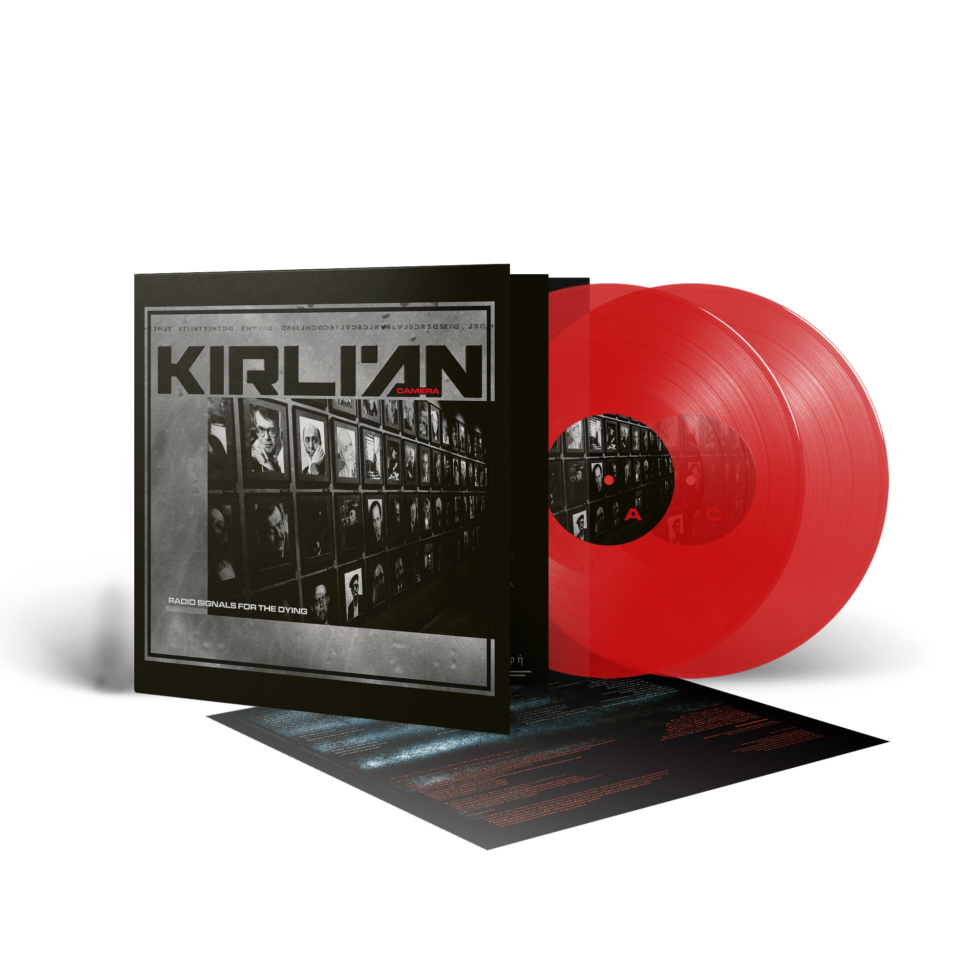 Kirlian Camera - Radio Signals For The Dying (Vinyl 2-LP Gatefold - Transparent Red)