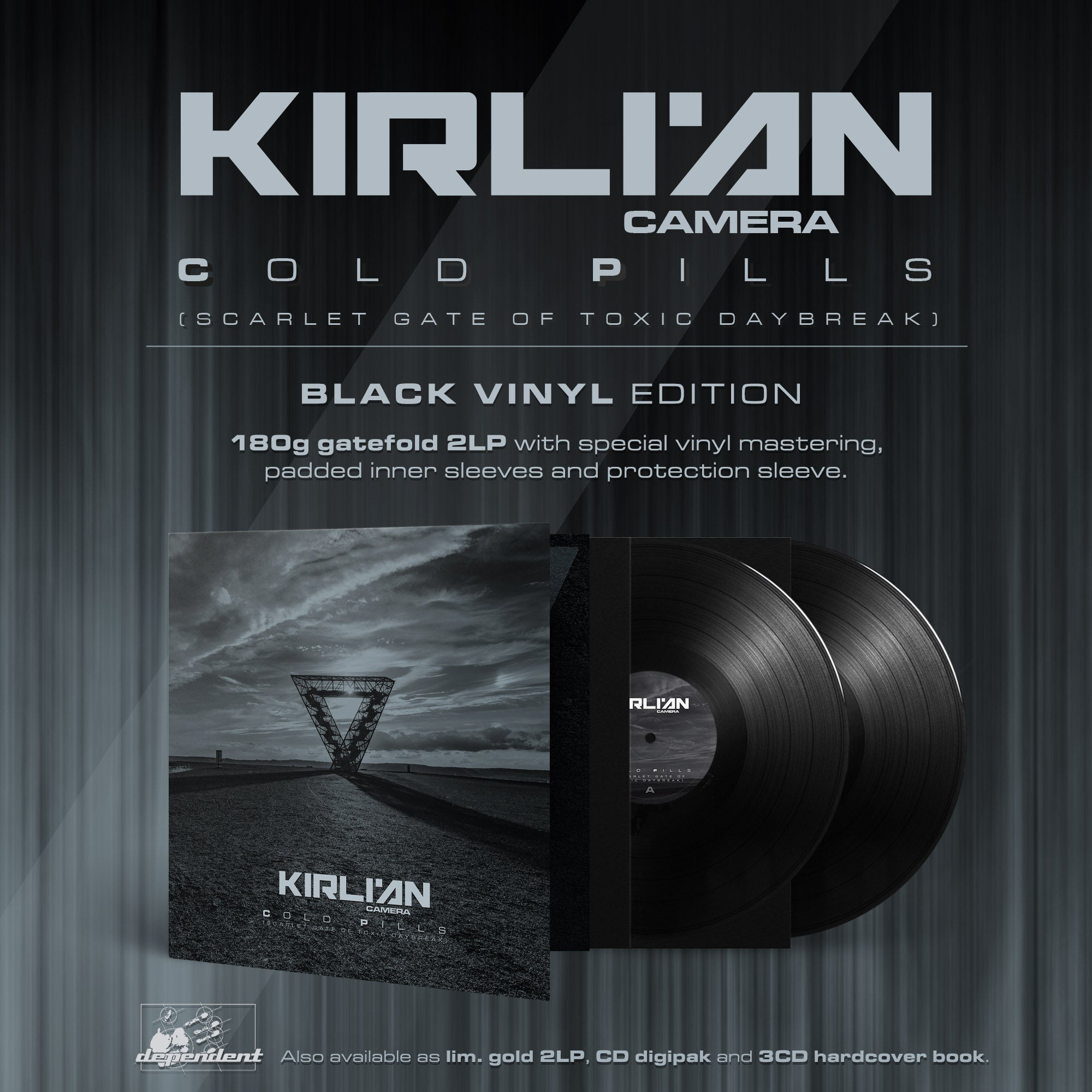 Kirlian Camera - Cold Pills (Scarlet Gate of Toxic Daybreak) (Vinyl 2-LP Gatefold)