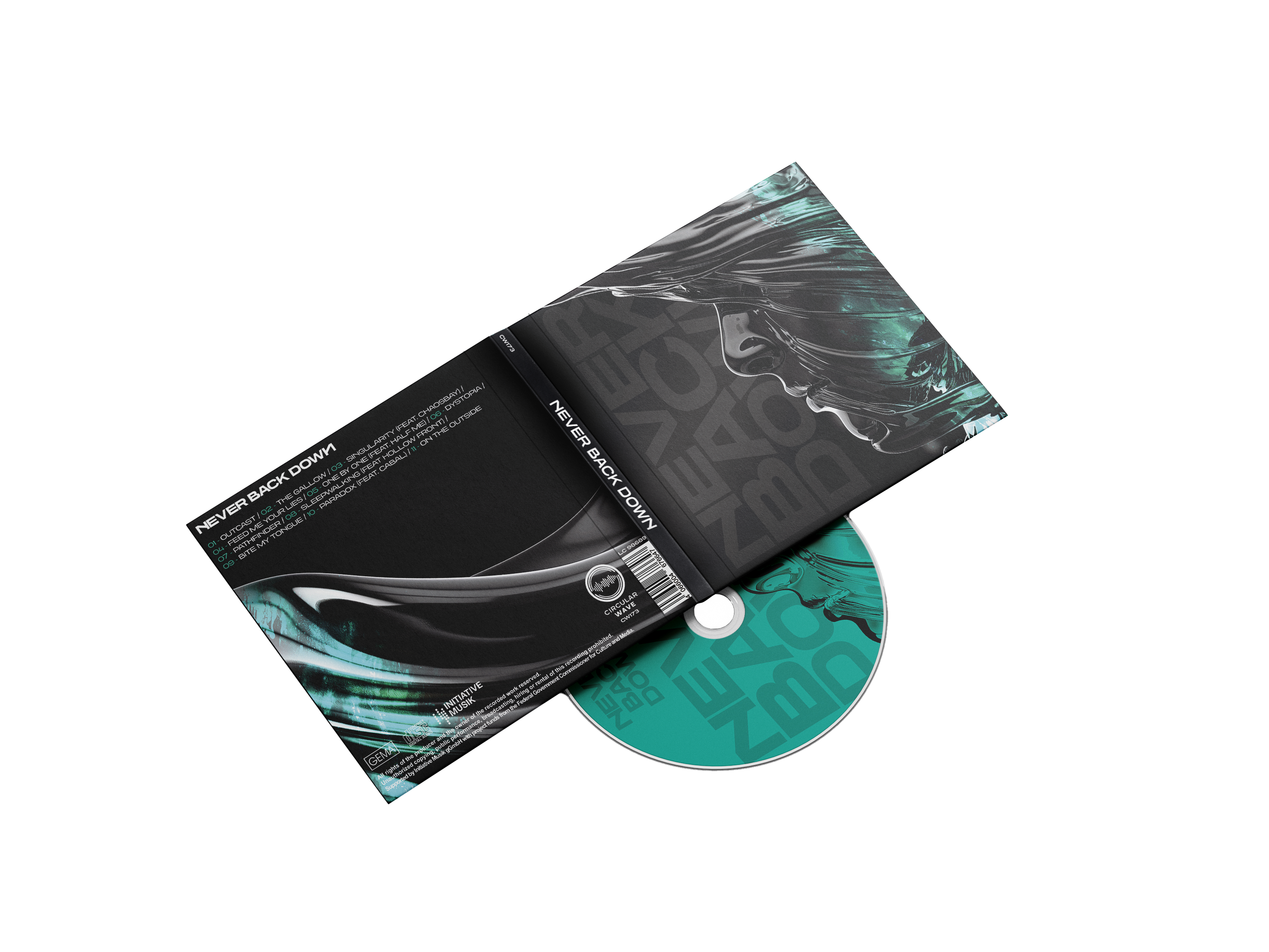 Never Back Down - Never Back Down (CD Digipocket)
