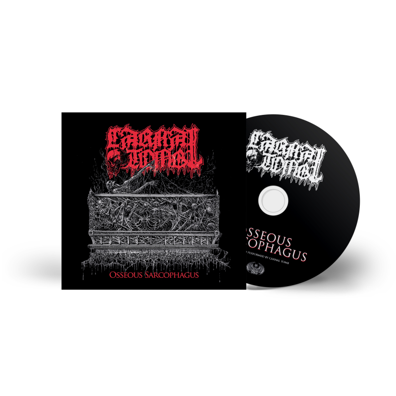 Carnal Tomb - Osseous Sarcophagus CD MCD Digipak